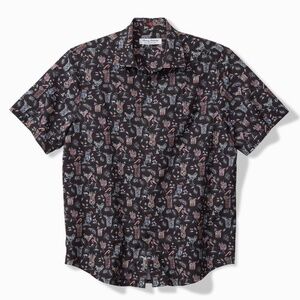 Tommy Bahama Men's Bahama Coast Boozy Nights IslandZone Shirt Small NWT